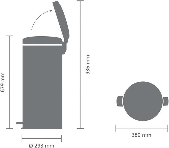 Produktbild Brabantia Treteimer NewIcon (30 l)
