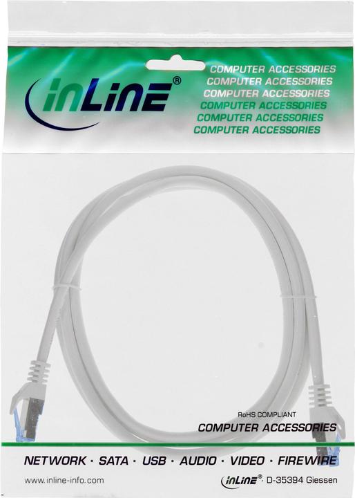 Actual product image InLine Patchkabel (S/FTP, CAT6a, 3 m)