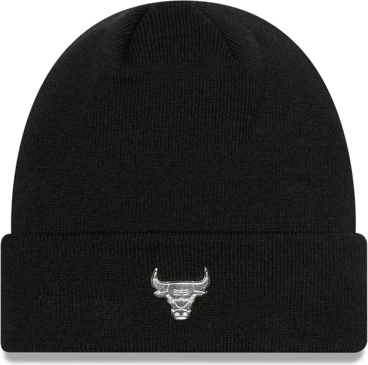 New Era NBA Beanie Metallic Logo Chicago Bulls