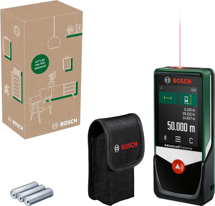 Produktbild Bosch Home & Garden AdvancedDistance 50C (50 m, 635 nm)