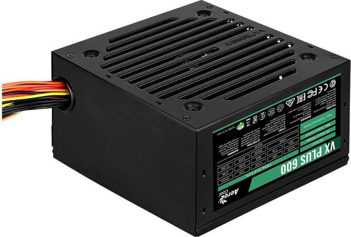 Produktbild AeroCool VX PLUS 600 Netzteil 600 W 20+4 pin ATX ATX Schwarz (600 W)