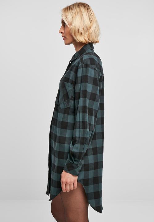 Produktbild Urban Classics Ladies Oversized Check Flannel Shirt Dress (XXL)