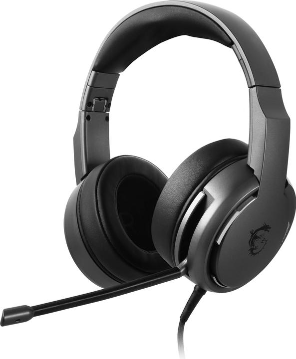 Actual product image MSI GAMING Headset Immerse GH40 ENC S37-0400150-SV1 retail (Cable)