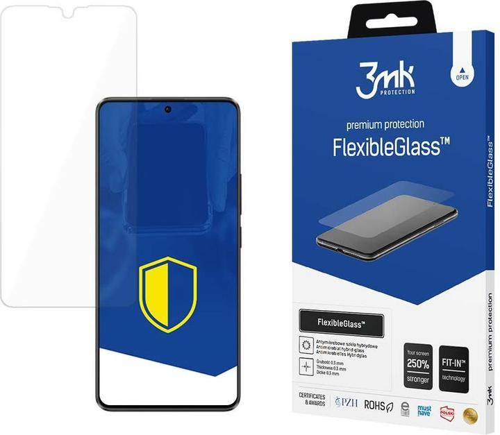 Image du produit 3MK FlexibleGlass Poco X6 5G Szkło Hybrydowe (1 pièce(s), Xiaomi Poco X6)