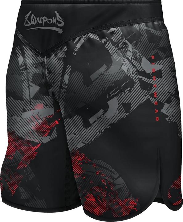 Actual product image 8Weapons 8 WEAPONS Fight Shorts, Hit 2.0, black-red, XL (XL)