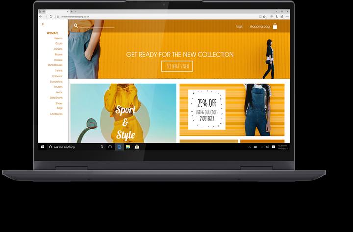 Produktbild Lenovo Yoga 7 14ACN6 82N7 (14", AMD Ryzen 5 5600U, 8 GB, 512 GB, DE)