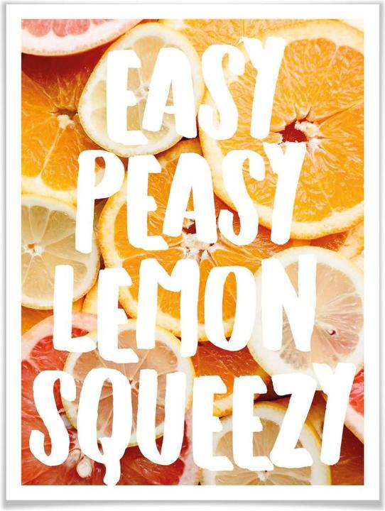Image du produit Trenddeko Easy Peasy Lemon Squeezy (30 x 40 cm)