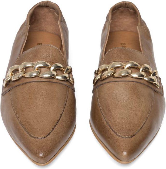 Actual product image Bianco BIATRACEY leather low shoes (38)