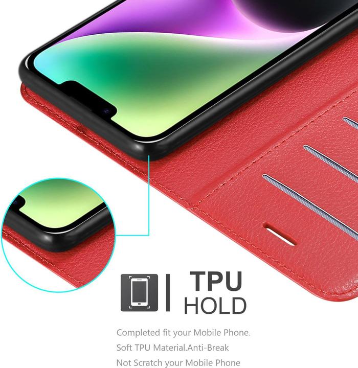 Image du produit Cadorabo Étui de style book stand pour Apple iPhone 14 (Apple iPhone 14)