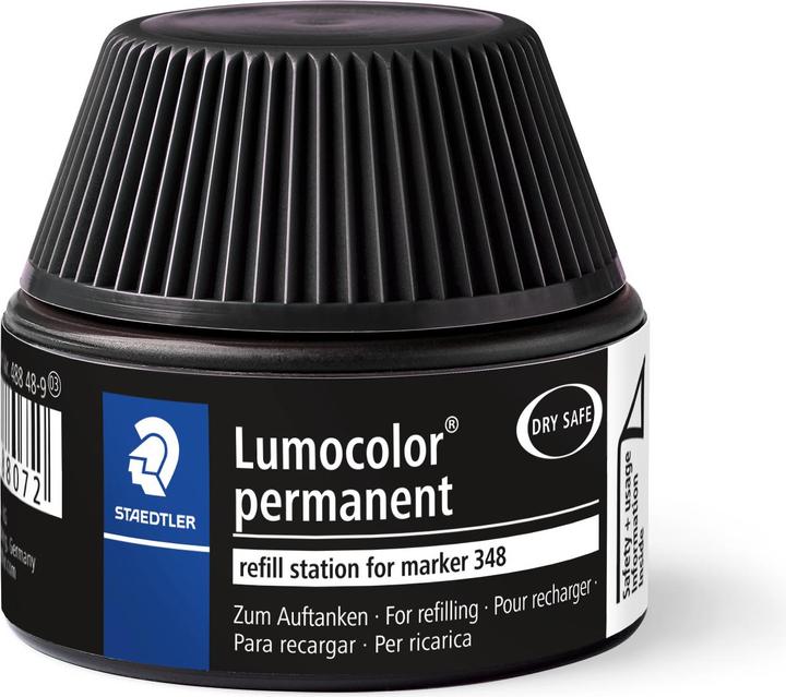 Actual product image Staedtler LUMOCOLOR REFILL STATIONS - Refill ink (Black, 1 x)