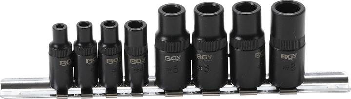 BGS Gewindebohrer-Aufnahme-Satz 6,3 mm (1/4") / 10 mm (3/8") 8-tlg.
