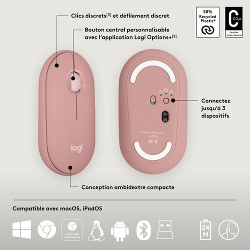 Actual product image Logitech Pebble 2 (Eng. Int., Wireless)