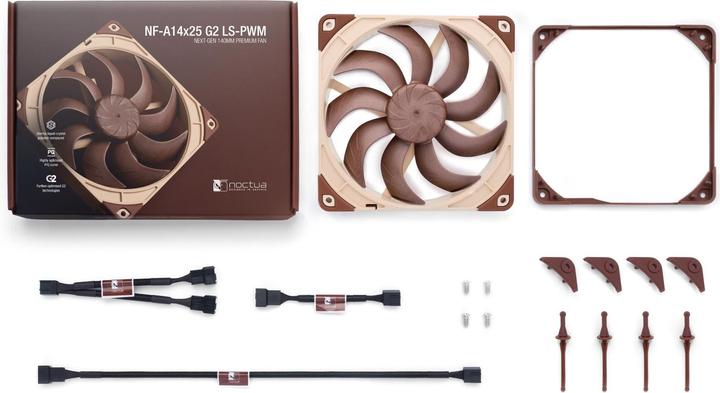 Image du produit Noctua NF-A14x25 G2 LS-PWM (140 mm, 1 x)