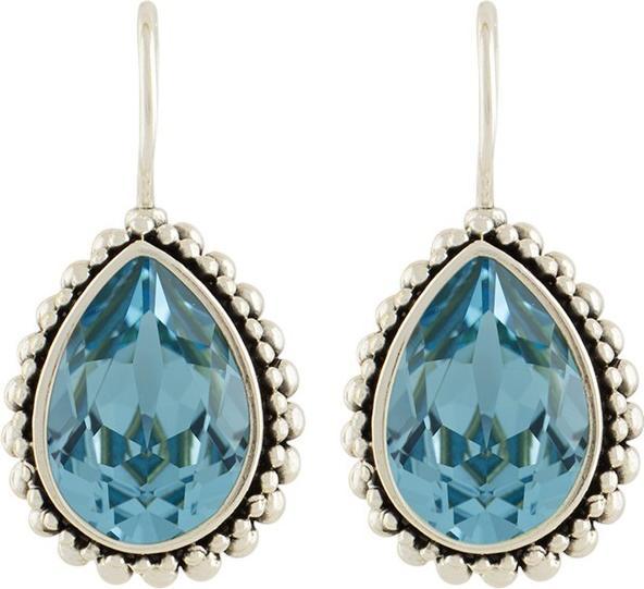 Aquamarinblau, Silber