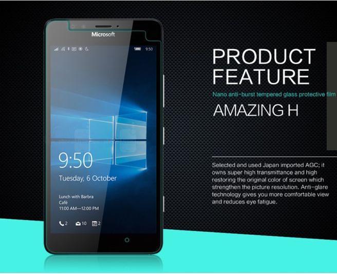 Actual product image Nillkin Amazing H (1 Piece, Microsoft Lumia 950)