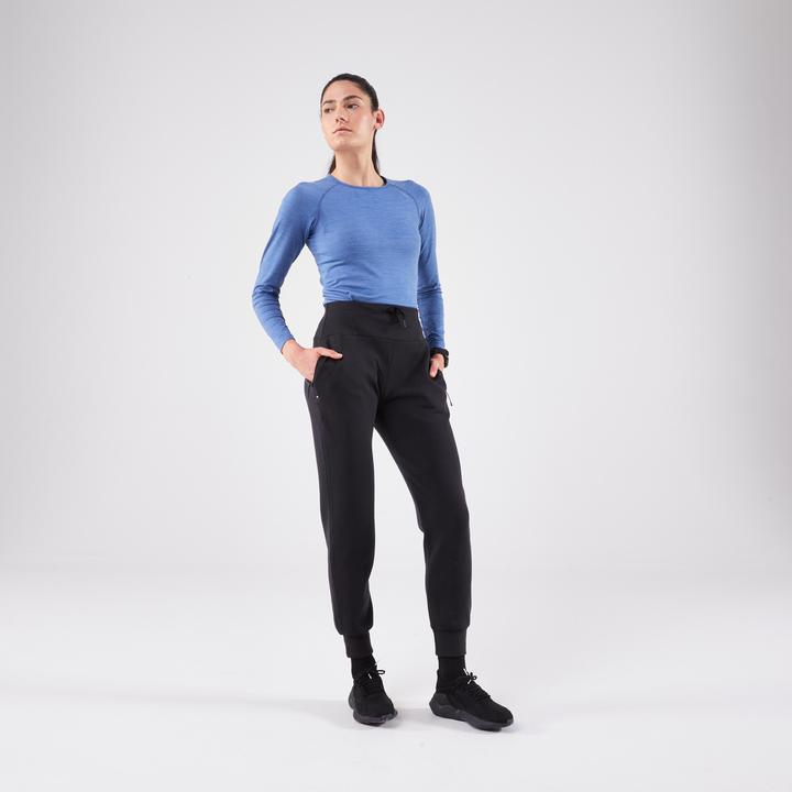 Immagine prodotto Kiprun Pantaloni da corsa lunghi e caldi da donna - Run 500 nero (W26/L30)