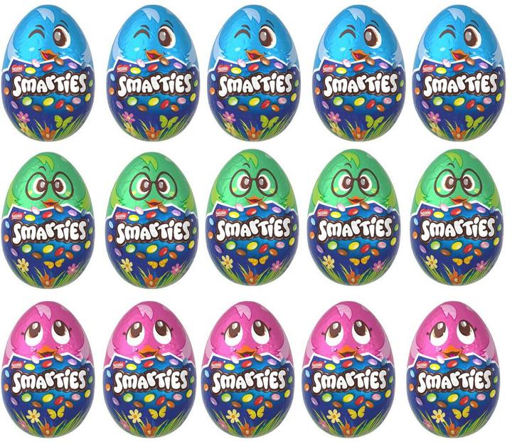Produktbild Nestlé Smarties Osterei 40g 4fach sortiert (42 g)
