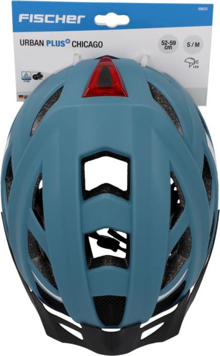 Produktbild Fischer Fahrradhelm Urban Plus Chicago S/M (52 - 59 cm)