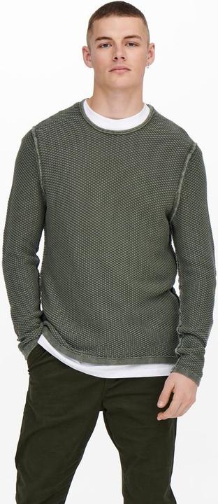 Produktbild Only & Sons Strukturierter Strickpullover (S)