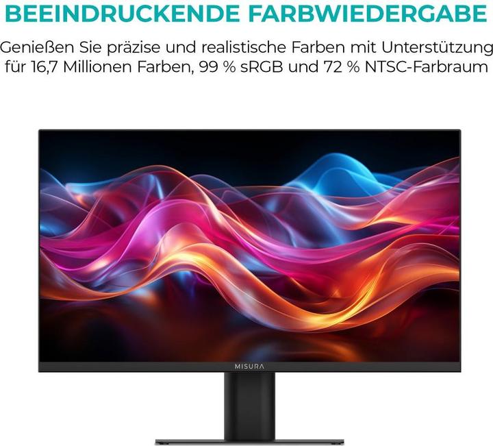 Produktbild Misura Büro-Monitor 24" - 75 Hz (1920 x 1080 Pixel, 24")