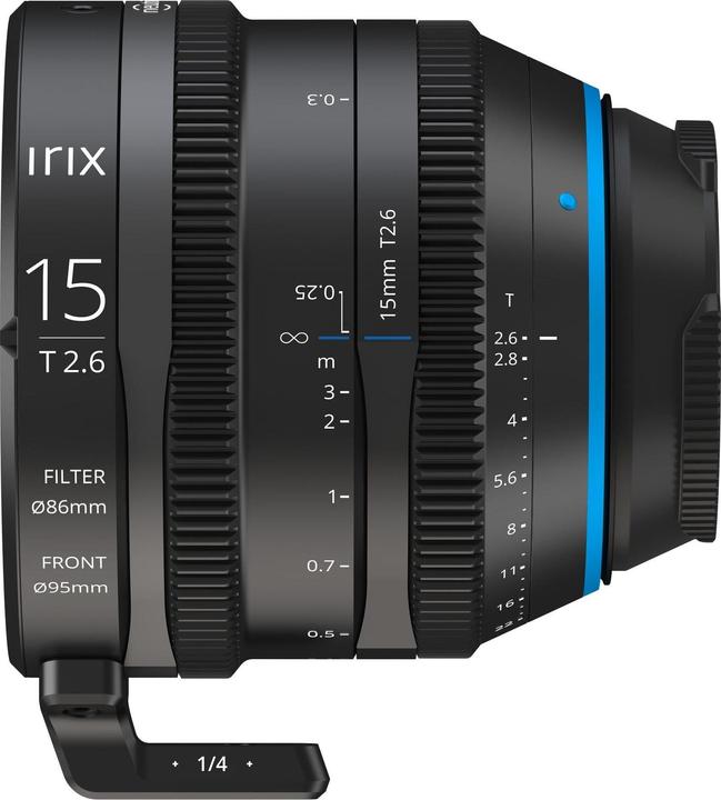 Image du produit Irix 15 mm T2.6 Cine (métrique), Sony E (Sony E, APS-C / DX, Micro Four Thirds, Plein format)
