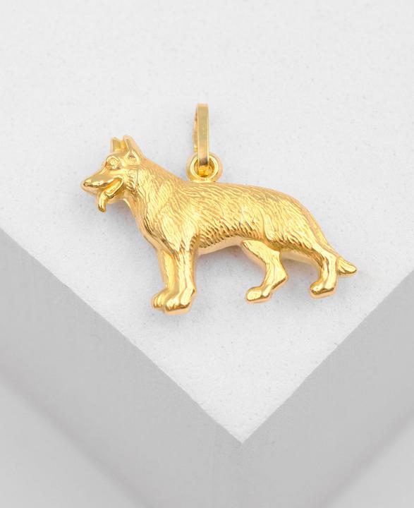 Produktbild Muau Schäferhund (750/18 K Gold)