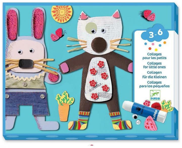 Actual product image Djeco Sticker collage