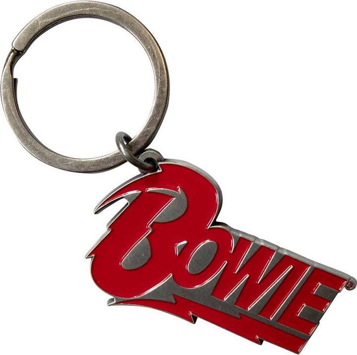 David Bowie Schlüsselanhänger Logo