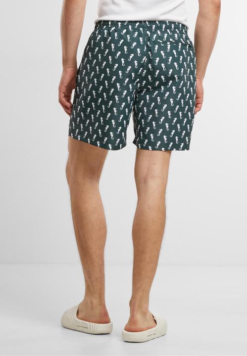 Produktbild Urban Classics Pattern Swim Shorts - 4984 (S)