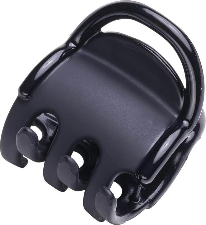 Immagine prodotto Trisa Clip per capelli 4 cm, nero opaco e lucido