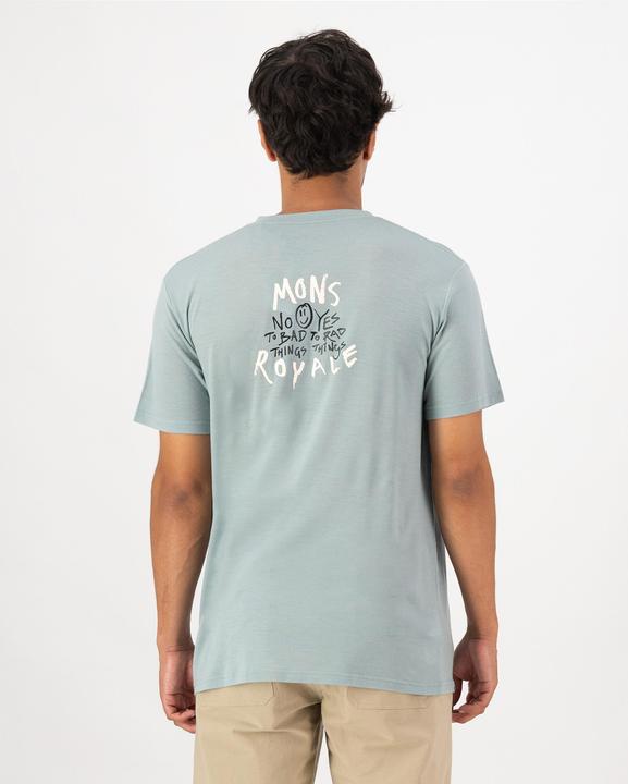 Actual product image Mons Royale Icon Merino Classic T-Shirt (M)
