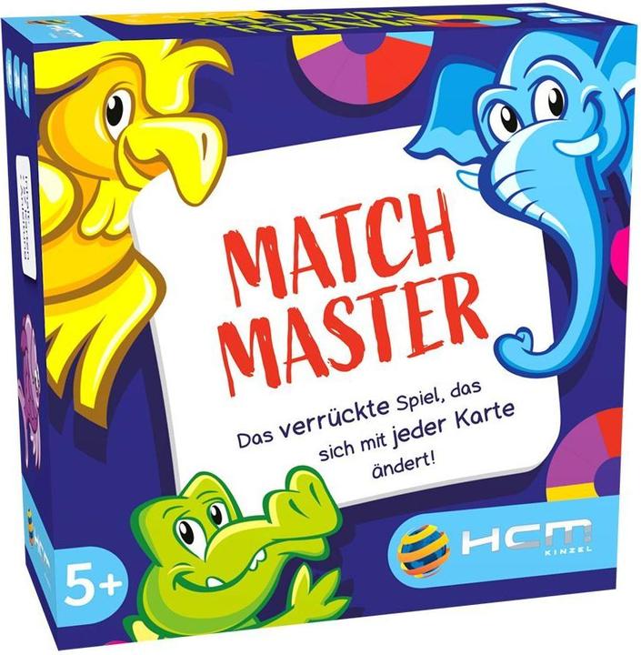 Actual product image HCM Kinzel HCM55163 - Match Master - Card game, 2-6 players, ages 5+ (DE edition) (German)
