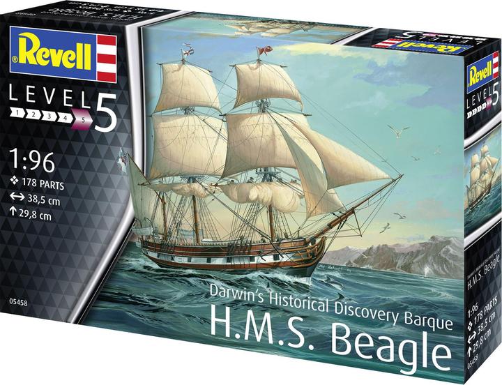 Actual product image Revell H.M.S. Beagle