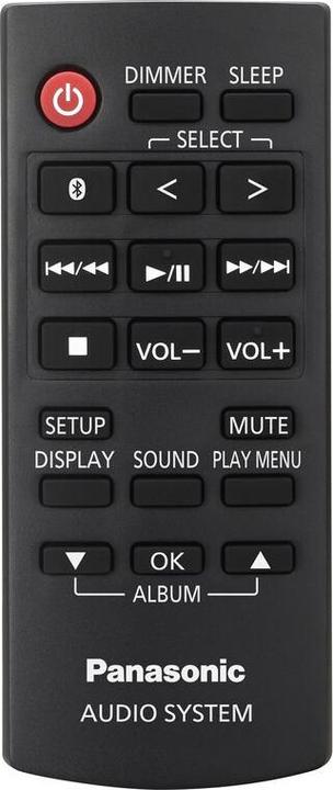 Image du produit Panasonic SC-DM504EG-W (Bluetooth, Lecteur de CD, 2x 20 W)