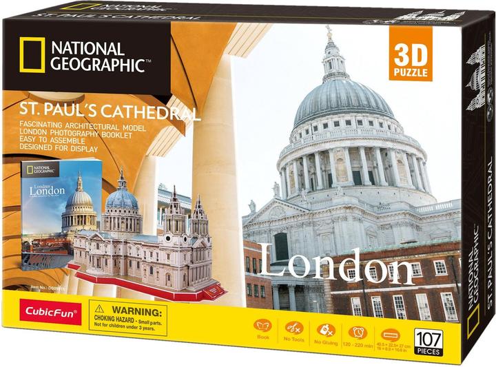 Produktbild Cubicfun 3d Puzzel St. Paul's Cathedral (107 Teile)