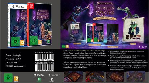 Produktbild Microids Naheulbeuk Dungeon Master PS-5 L.E. (PS5)
