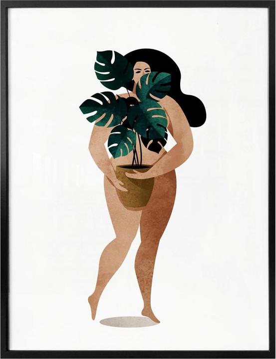 Produktbild Trenddeko Die nackte Frau (30 x 40 cm)