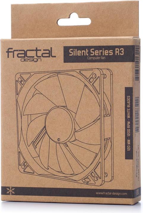 Actual product image Fractal Silent Series R3 (120 mm, 1 x)