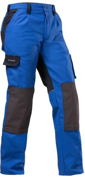 Kornblau, Schwarz