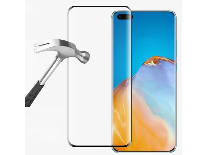 Produktbild Screenguard Huawei P40 Pro+ Full Screen Panzerglas Schutzfolie 2.5D 9H (1 Stück, Huawei P40 Pro+)