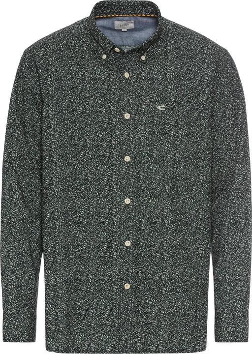 Camel Active Langarmhemd mit Minimal-Print (M)