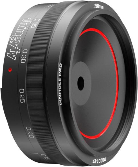 Actual product image Thingyfy Pinhole Pro PP for Fuji X
