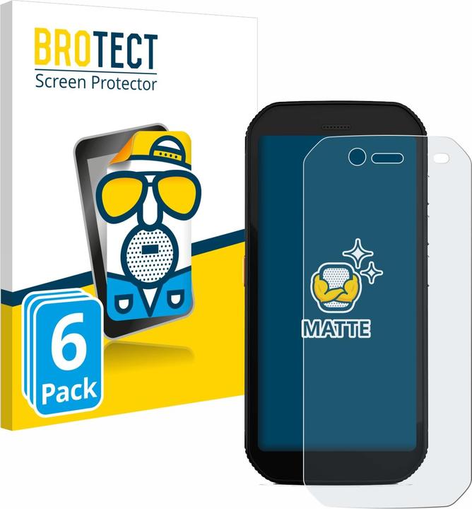 Produktbild BROTECT Entspiegelungs-Schutzfolie Displayschutz Matt (6 Stück, Cat S42)