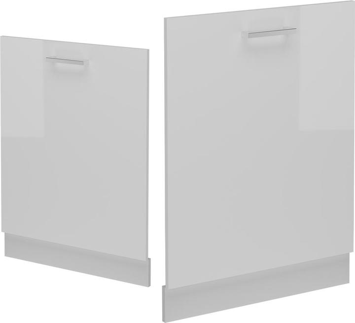 Actual product image Vichy Geschirrspülblende R-Line, Weiss Hochglanz/Weiss, 60 cm ohne Arbeitsplatte