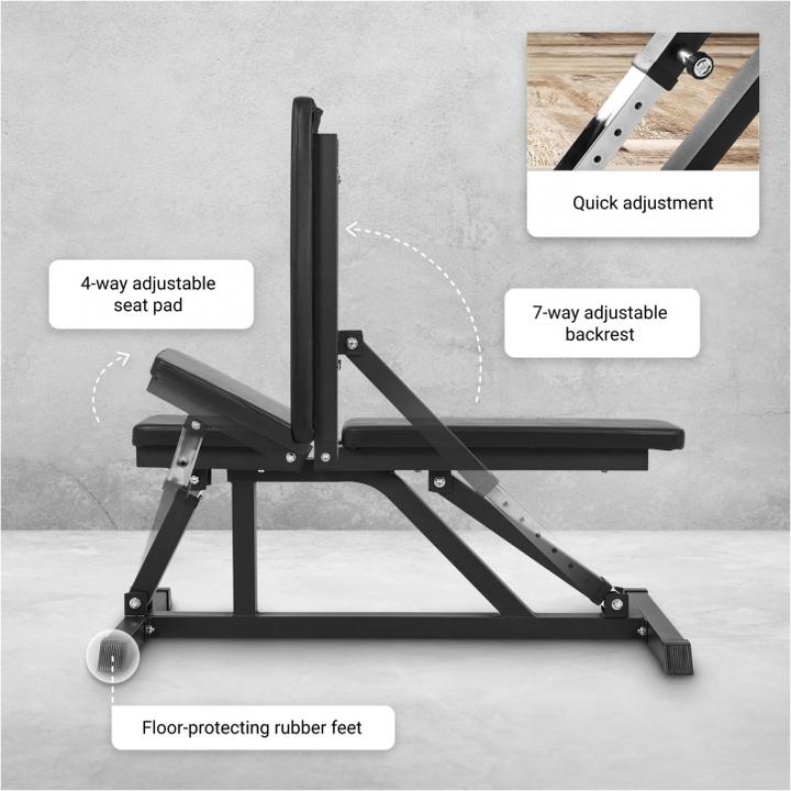 Actual product image Gorilla Sports Multi flat bench