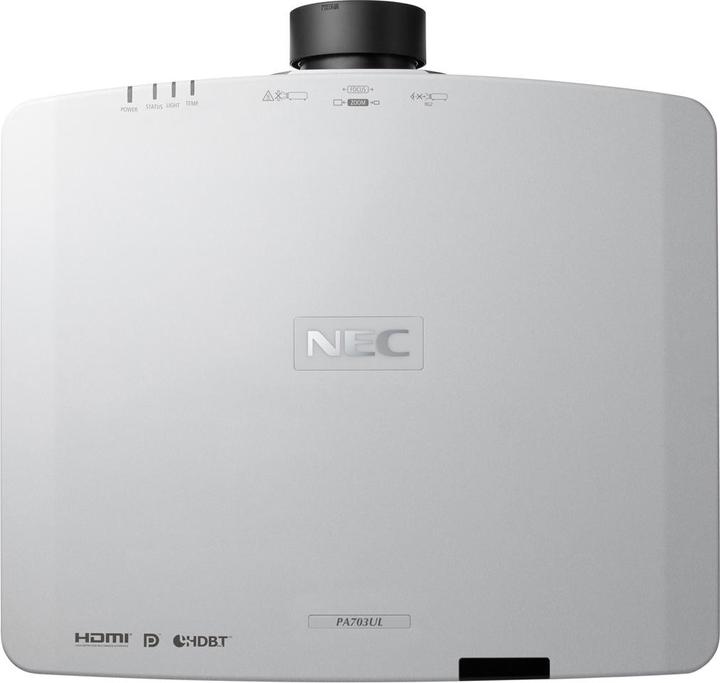 Image du produit NEC PA703UL LCD LASER 1920X1200 WUXGA 7000 ANSI 2500:1 IN NMS IN PROJ (WUXGA, 7000 lm, 1.3 - 3.02:1)
