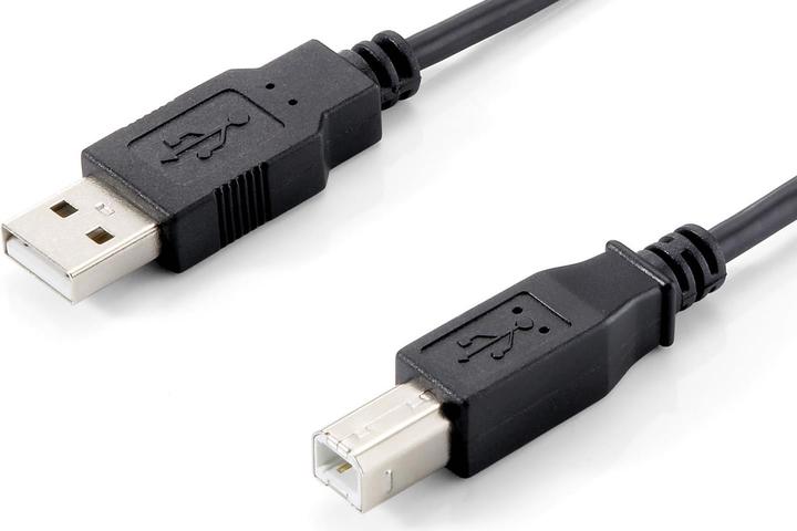 Actual product image equip USB A-Usb B (3 m, USB 2.0)