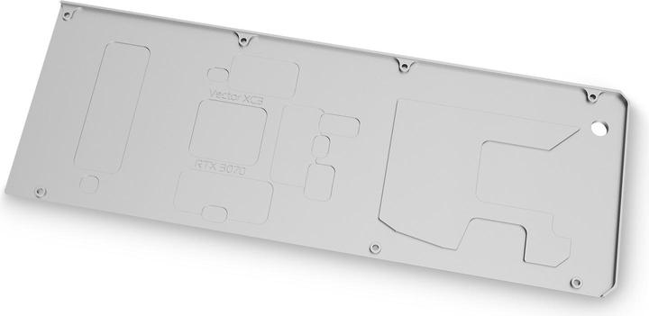 Actual product image EKWB EK Quantum Vector XC3 RTX 3070 Backplate - Nickel