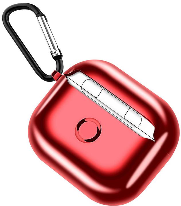Actual product image PhoneLook Cover Shiny Silicone Galvanising TPU Cover with Carabiner (Headphone bag)
