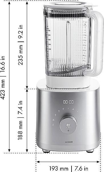 Actual product image Zwilling Enfinigy silver high performance stand mixer,1.8l - CH plug (1600 W)
